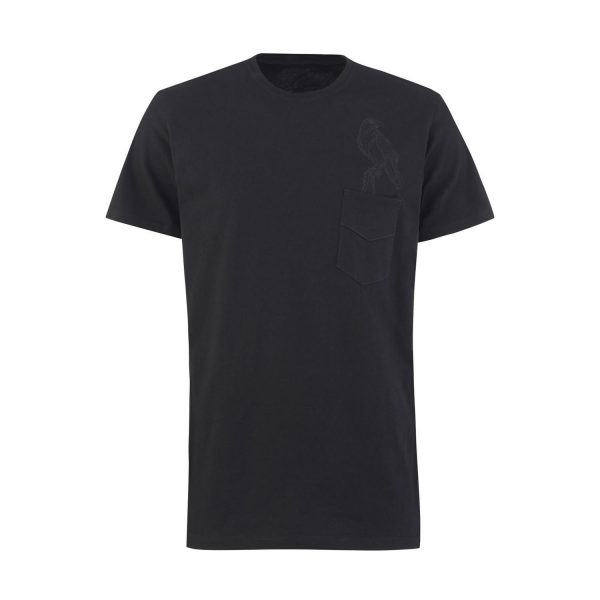 T-shirt Crow black